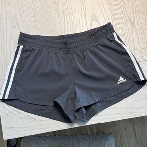 Adidas Women's Dark Gray Athletic Shorts